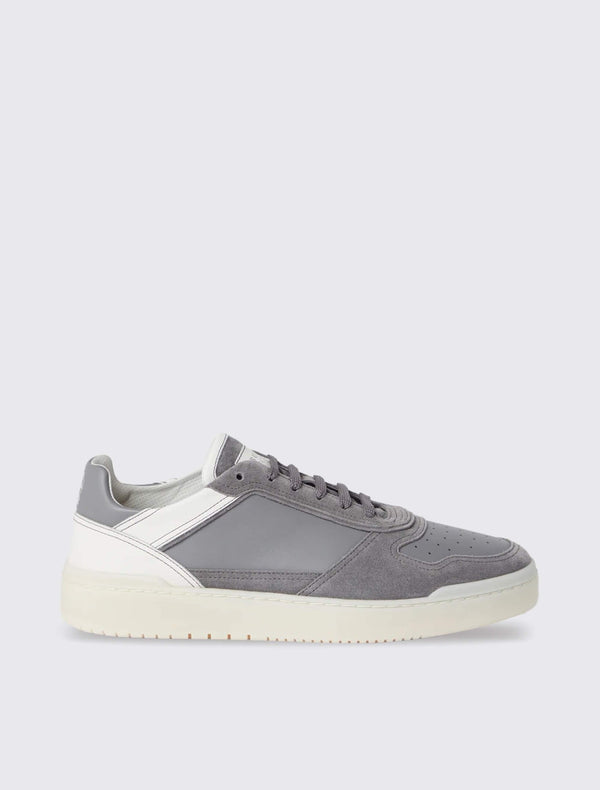 Basket Sneakers in Calfskin and Suede