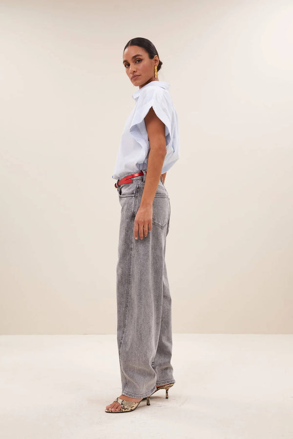Pixie Chambray Blouse