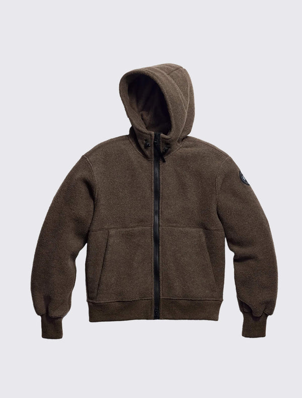 Chiliwack Fleece Bomber Black Disc