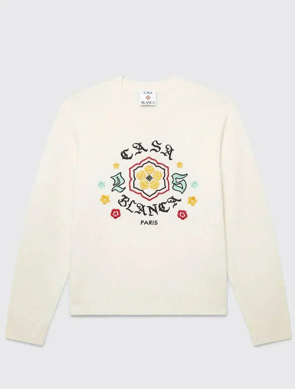 Emblem Merino Knit Crew Neck