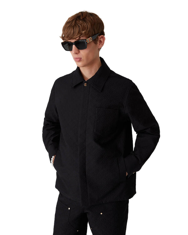 Jacquard Shacket