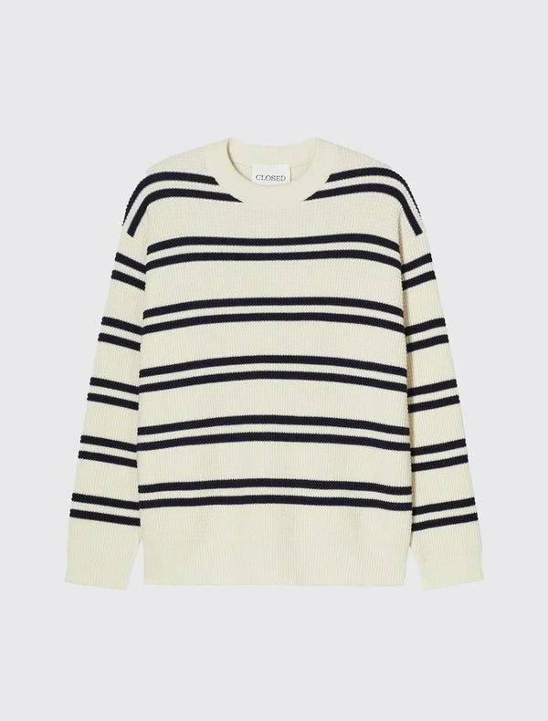 Wool-Cotton Striped Jumper