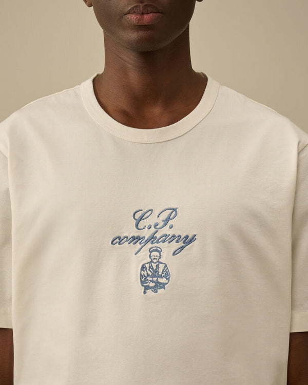 CP Company t-shirt ecru