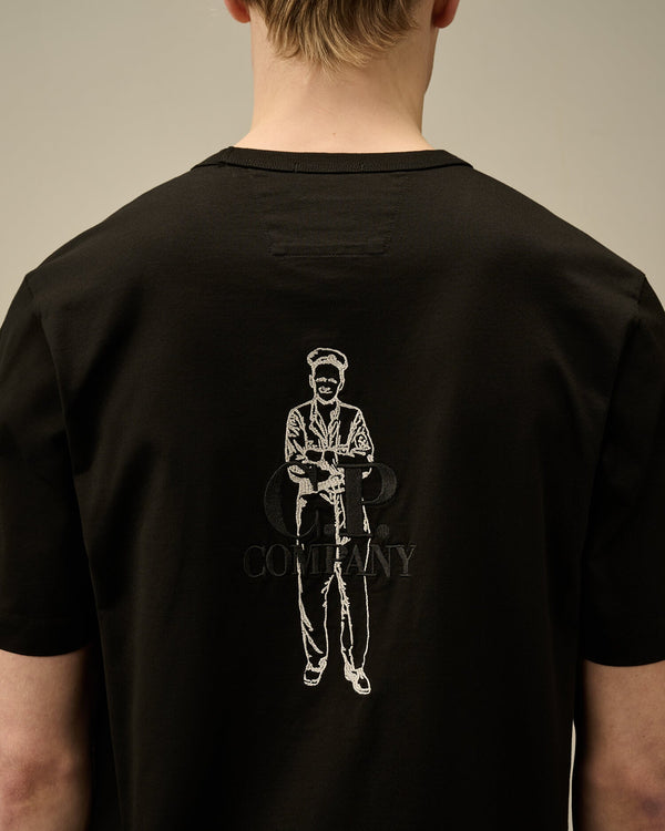 30/2 Mercerized Jersey Twisted British Sailor T-Shirt