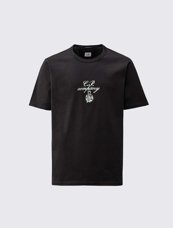 30/2 Mercerized Jersey Twisted Embroidery T-Shirt