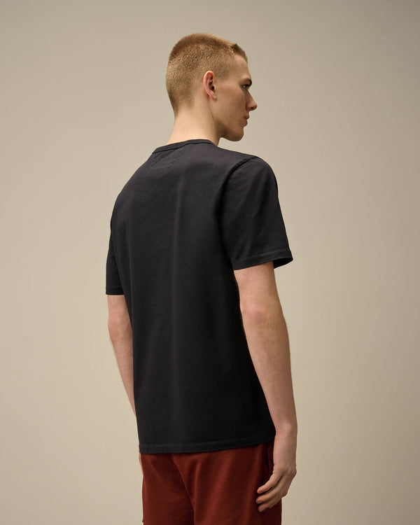 30/2 Mercerized Jersey Twisted Embroidery T-Shirt