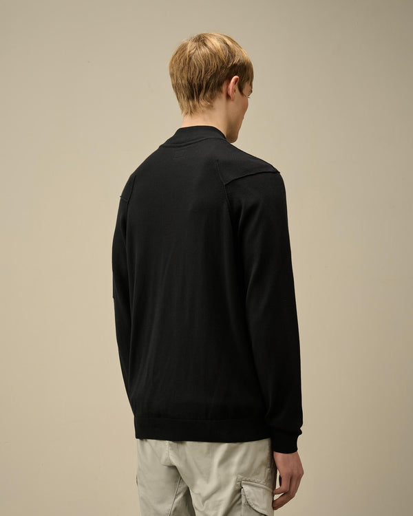 Sea Island Full Zip Lens Cardigan