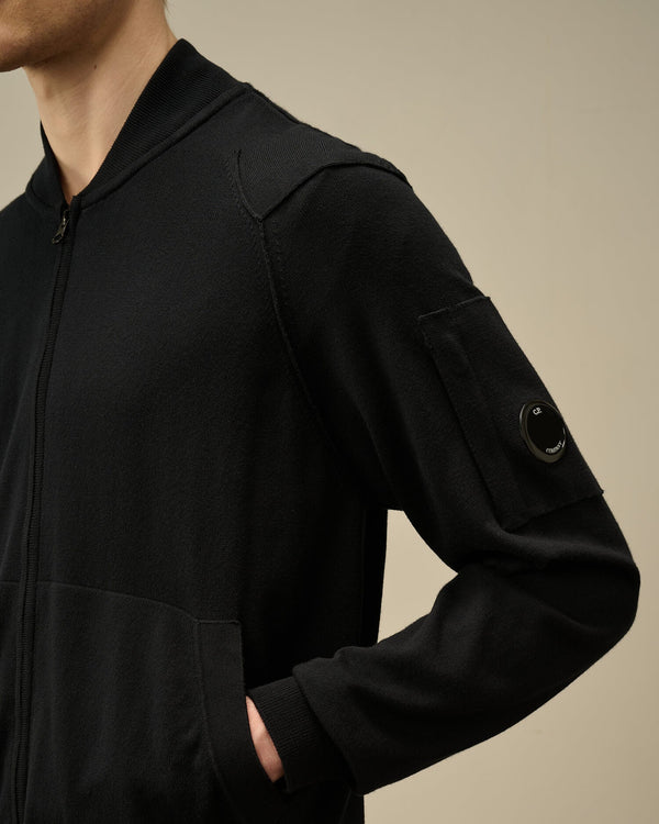 Sea Island Full Zip Lens Cardigan