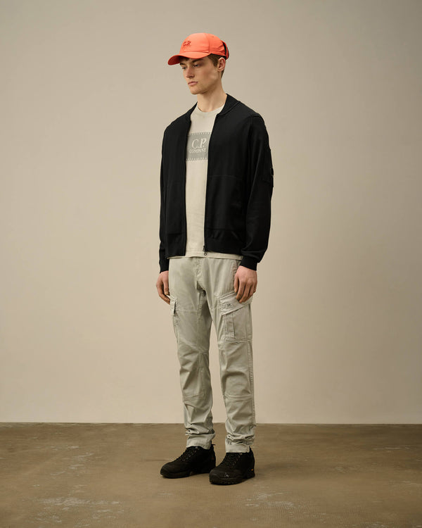 Sea Island Full Zip Lens Cardigan