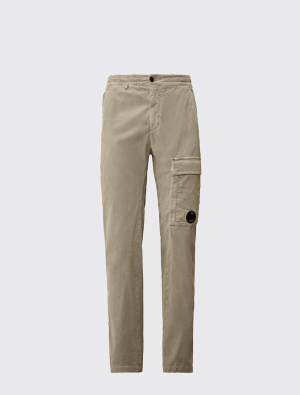 Corduroy Lens Cargo Pants