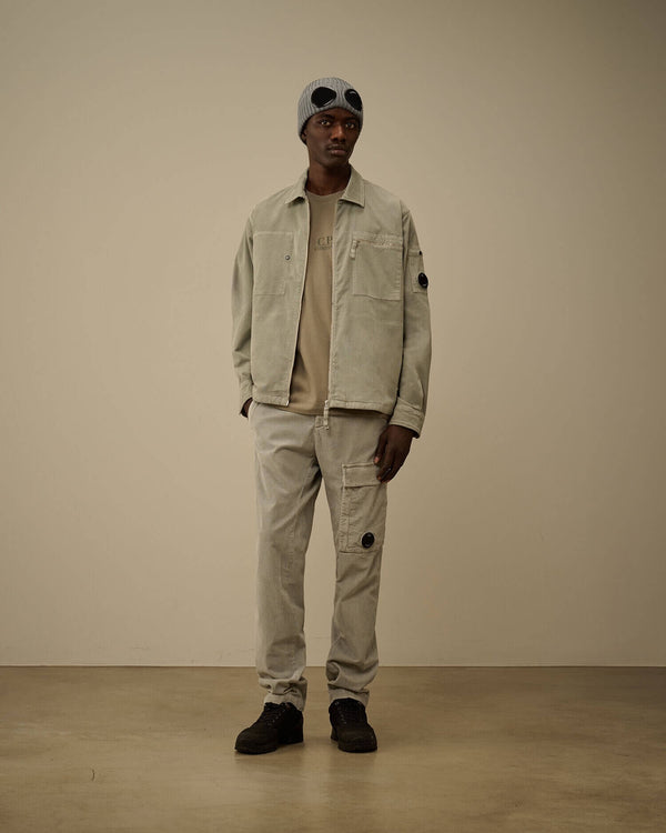 Corduroy Lens Cargo Pants