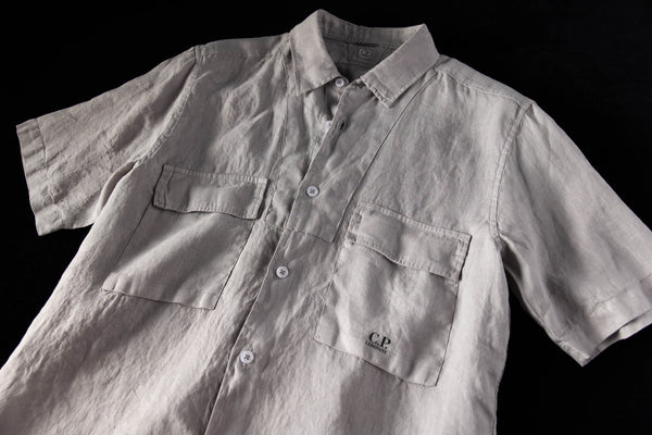 Cotton Rip-Stop Short Sleeved Shirt