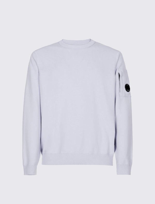 Crepe Crew Neck Knit