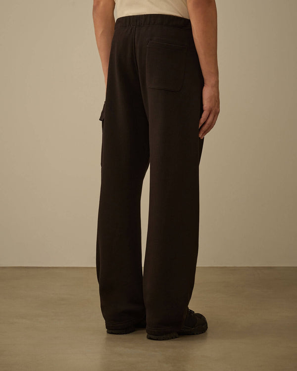 Diagonal Raised Fleece Cargo Lens Sweatpants