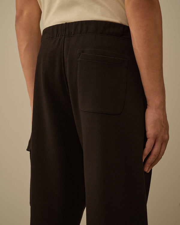 Diagonal Raised Fleece Cargo Lens Sweatpants