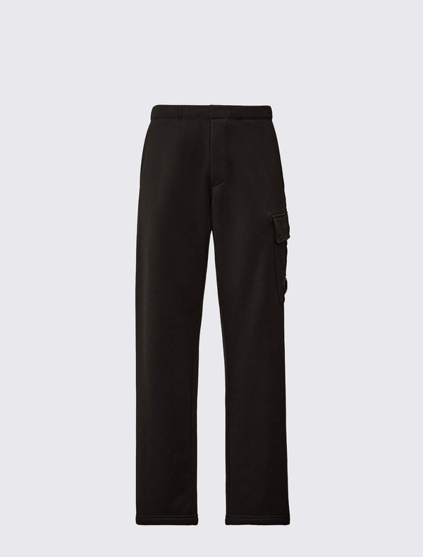 Diagonal Raised Fleece Cargo Lens Sweatpants