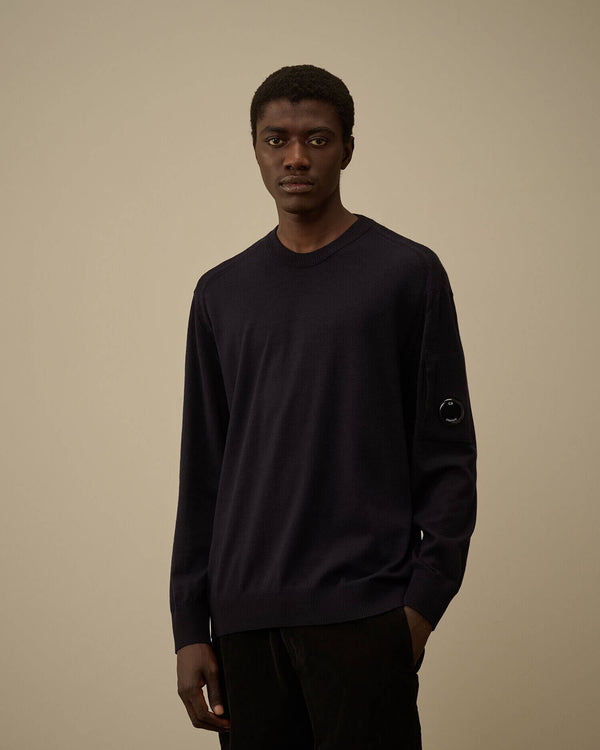 Extrafine Merino Wool Crewneck Sweater