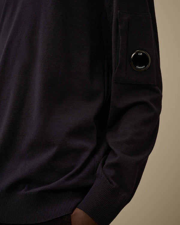 Extrafine Merino Wool Crewneck Sweater