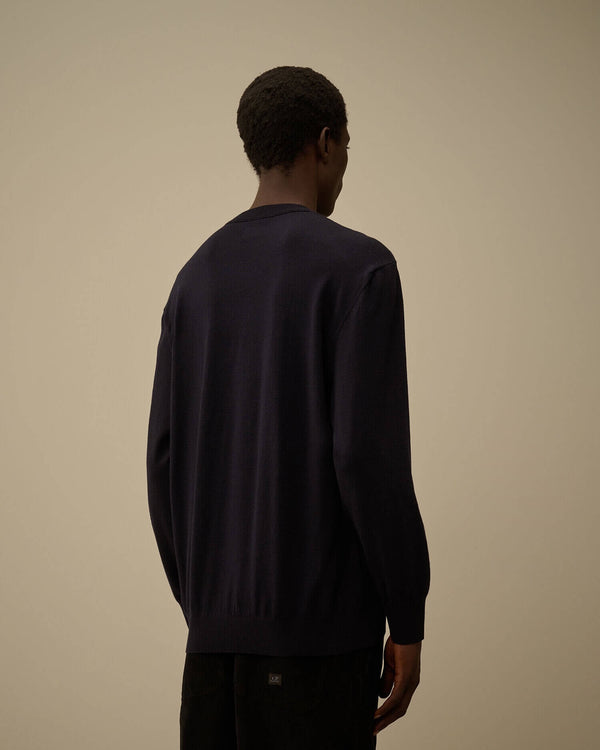 Extrafine Merino Wool Crewneck Sweater