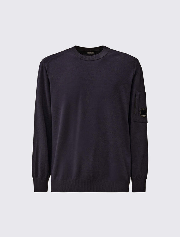 Extrafine Merino Wool Crewneck Sweater