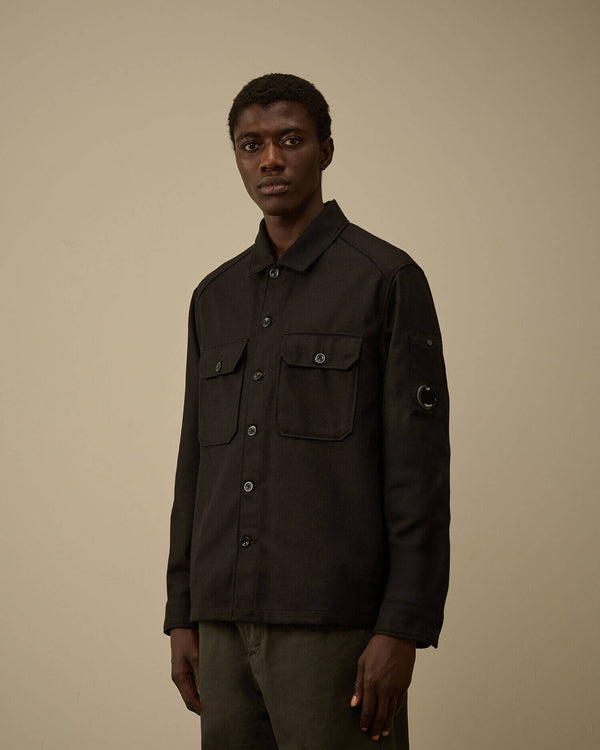 Felt Lens Overshirt