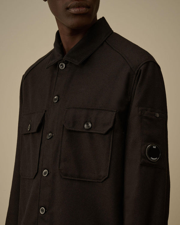 Felt Lens Overshirt