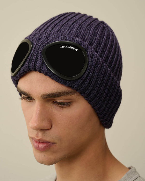 Extra Fine Merino Wool Goggle Beanie
