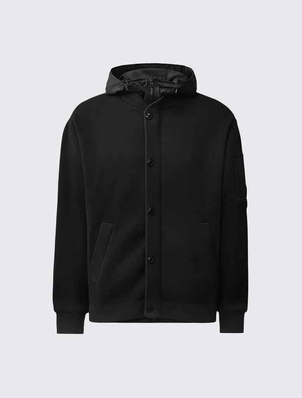 Merino Wool Mixed Reversible Cardigan
