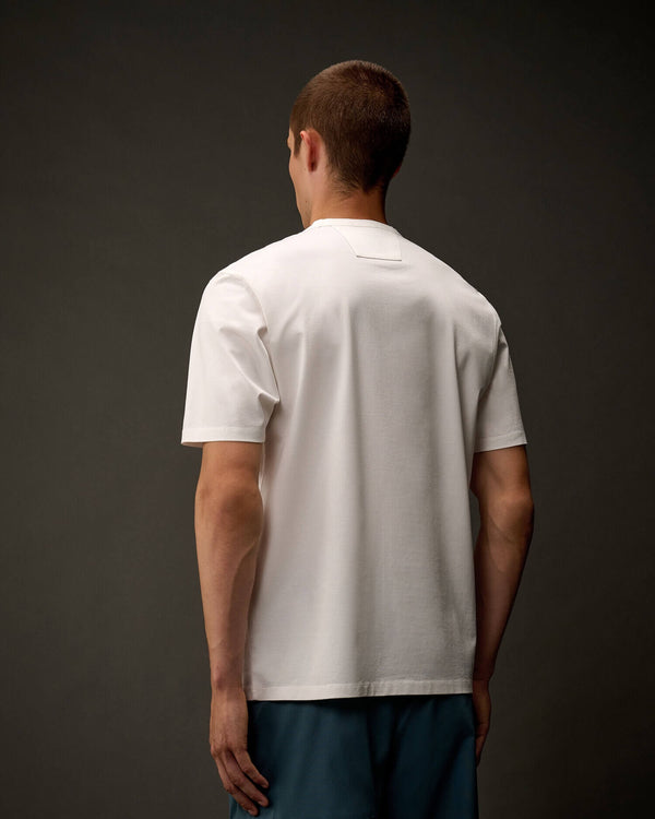 Metropolis Series Mercerized Jersey Embroidered T-Shirt