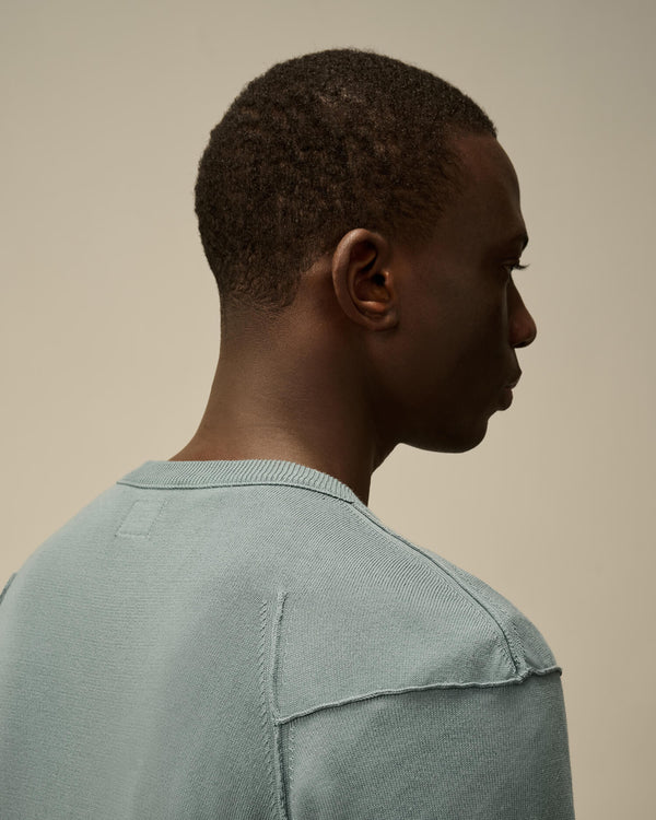 Sea Island Crewneck Lens Knit