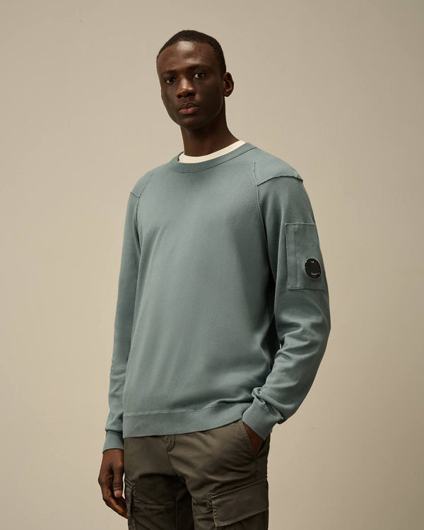 Sea Island Crewneck Lens Knit