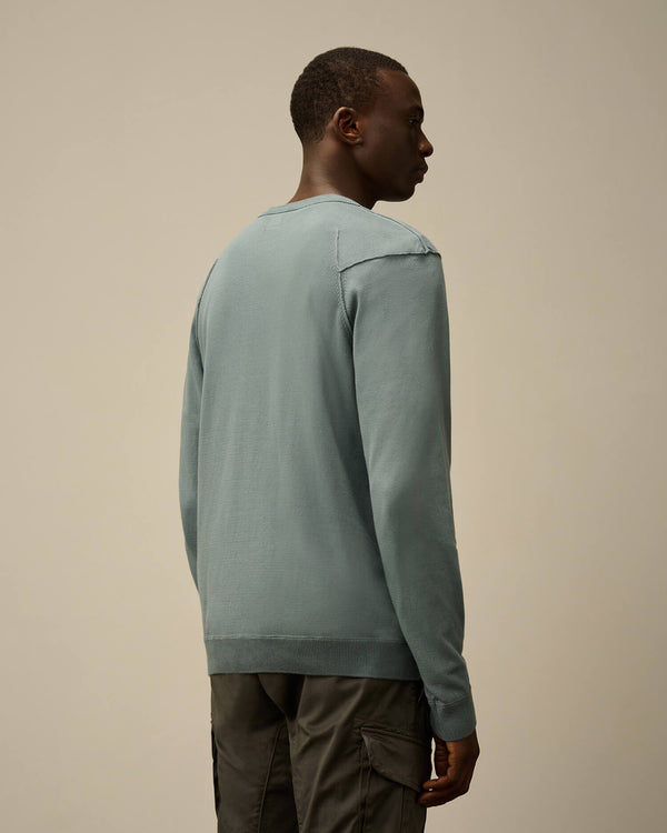 Sea Island Crewneck Lens Knit
