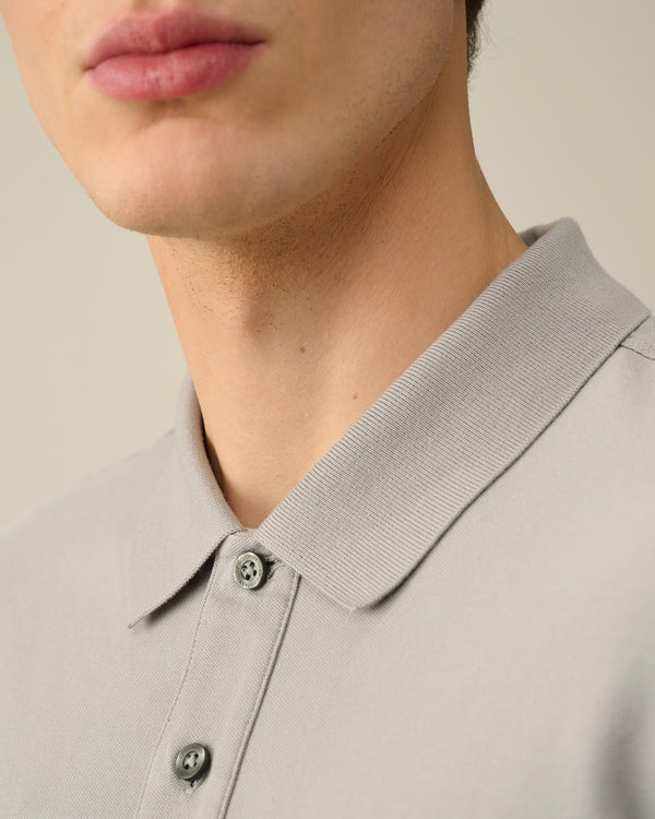 Stretch Piquet Slim Polo Shirt