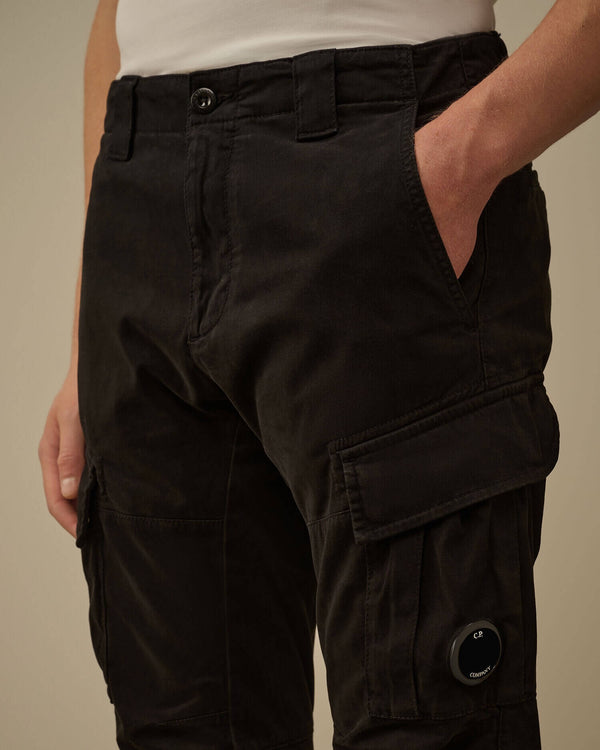 Stretch Sateen Ergonomic Lens Cargo Pants