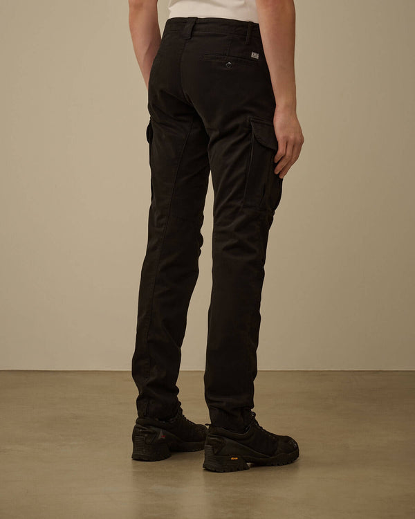 Stretch Sateen Ergonomic Lens Cargo Pants
