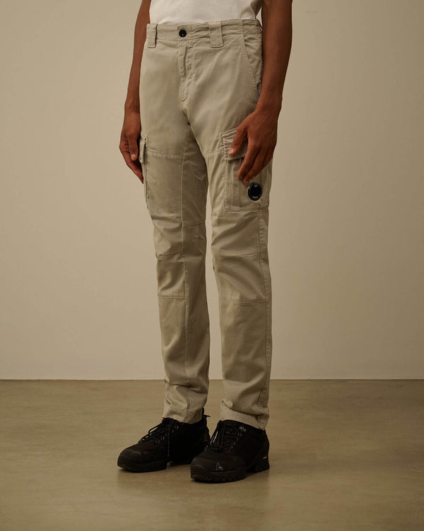 Stretch Sateen Ergonomic Lens Cargo Pants