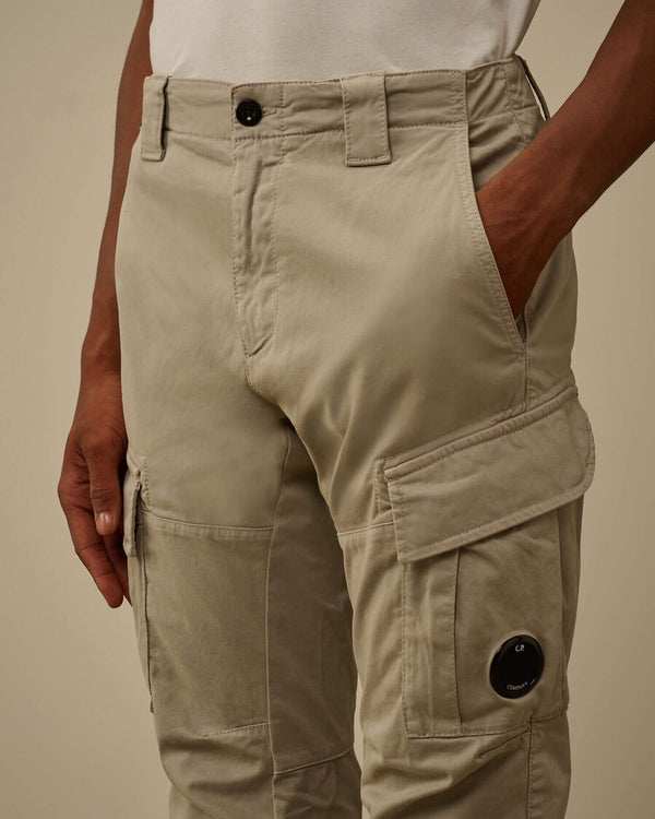 Stretch Sateen Ergonomic Lens Cargo Pants