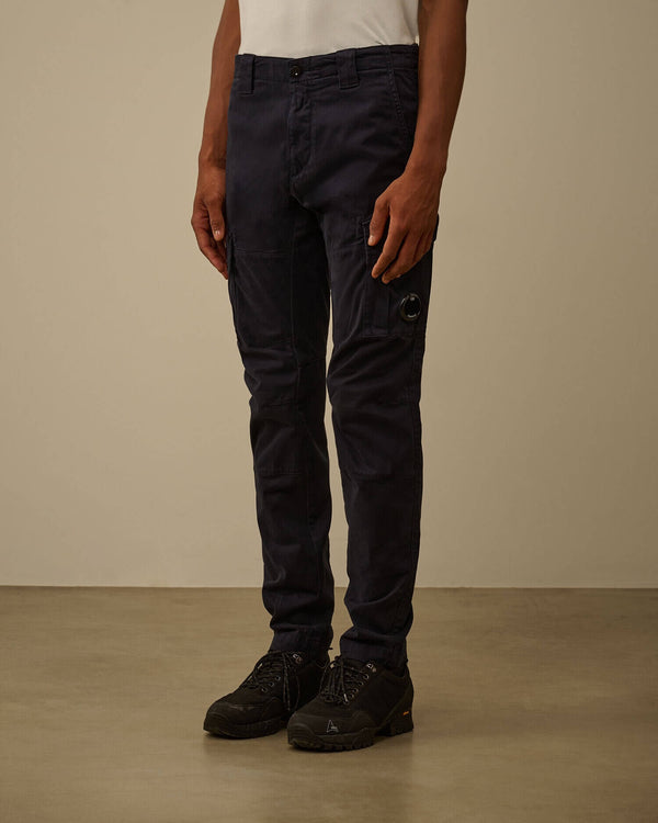 Stretch Sateen Ergonomic Lens Cargo Pants