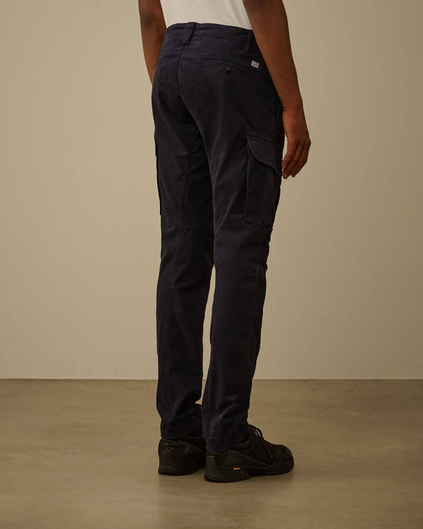 Stretch Sateen Ergonomic Lens Cargo Pants