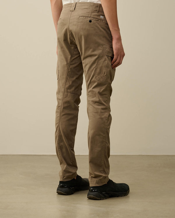 Stretch Sateen Ergonomic Lens Cargo Pants