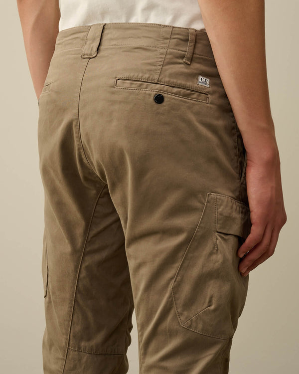 Stretch Sateen Ergonomic Lens Cargo Pants