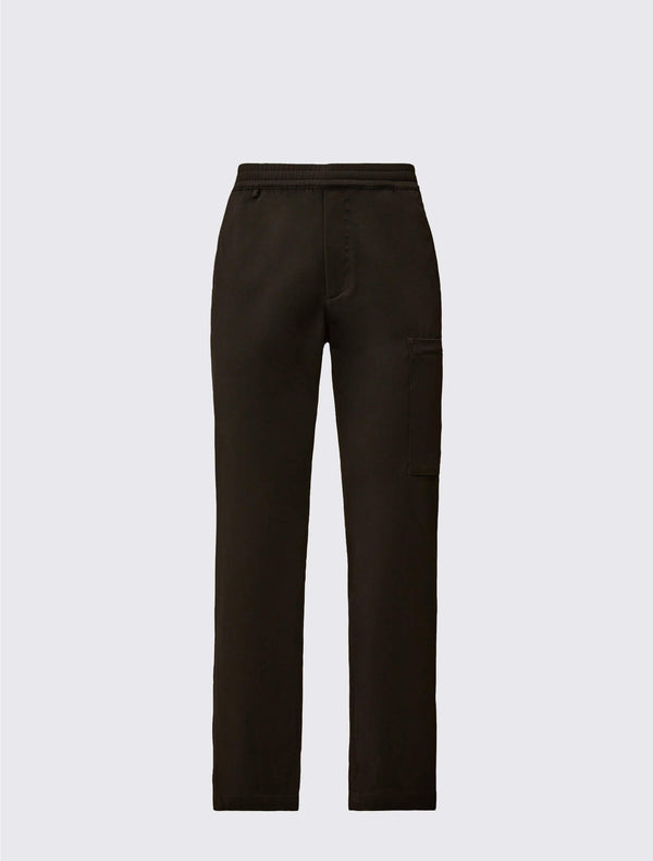 Wool Gabardine Regular Cargo Pants