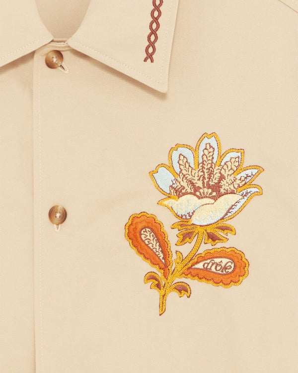 La Surchemise Brodée Fleur