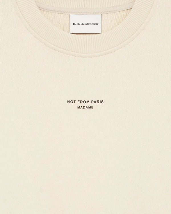 Le Sweatshirt Classique Slogan