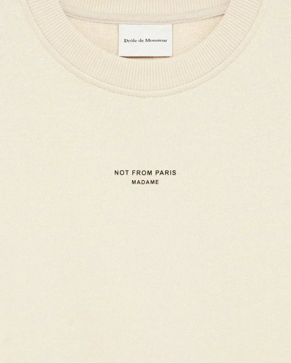 Le Sweatshirt Slogan Classique