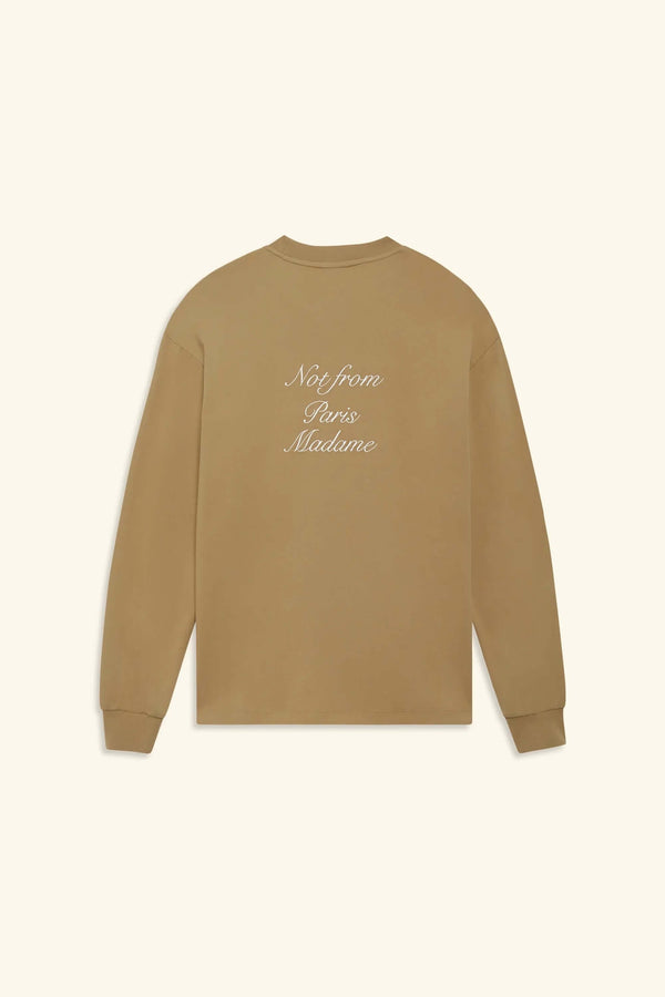 Le T-Shirt Slogan Long Sleeve