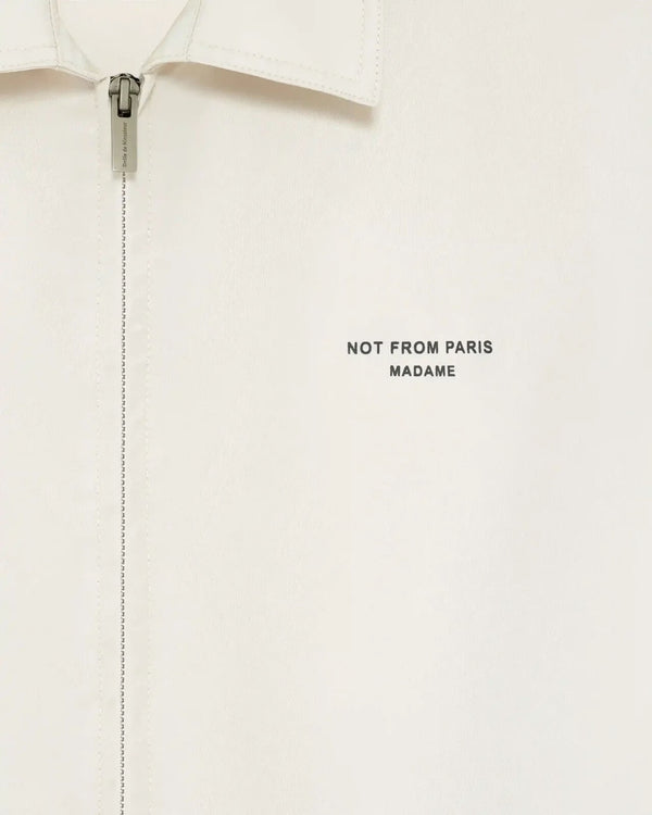 Slogan Nylon Jacket