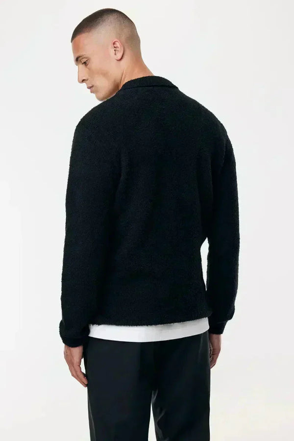 Monogram Longsleeve Polo