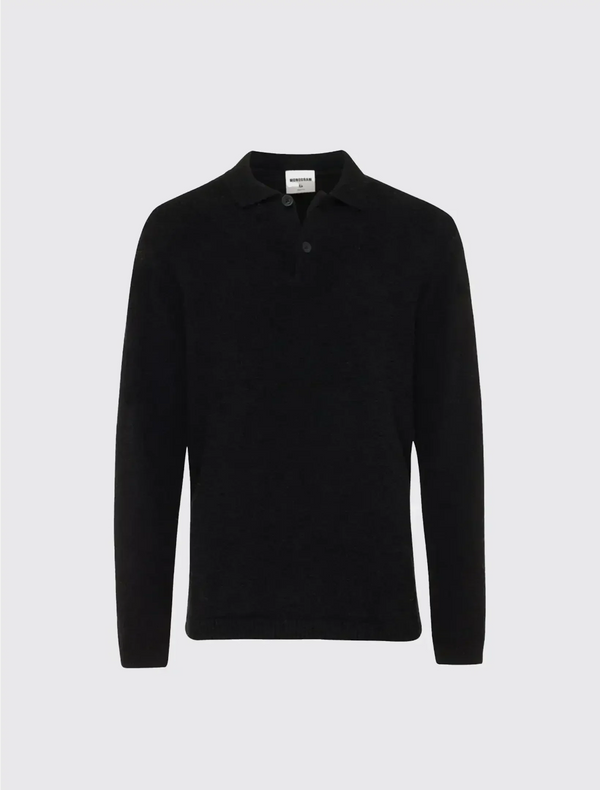 Monogram Longsleeve Polo