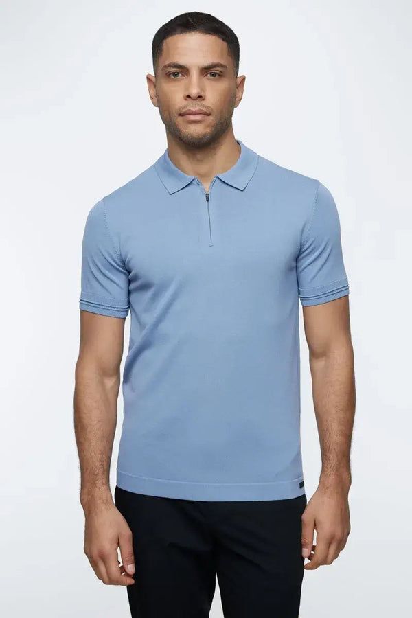Cool Dry Polo Zip